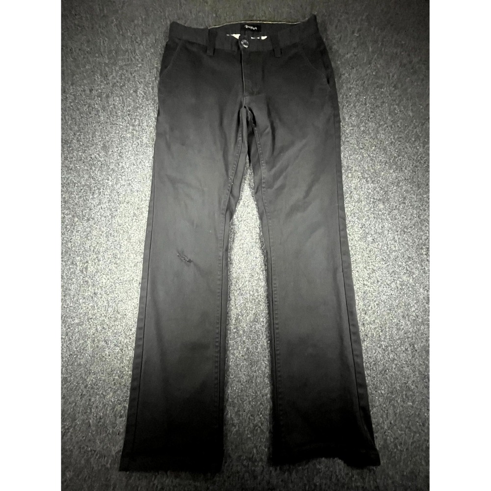 Brixton Reserve Chino Pant Mens 30x30 Black Pockets Mid Rise Casual Standard Fit